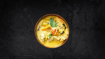 Poulet curry jaune
