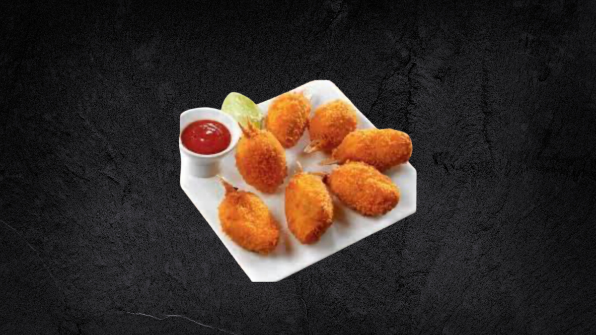 Pinces de crabe frits x4