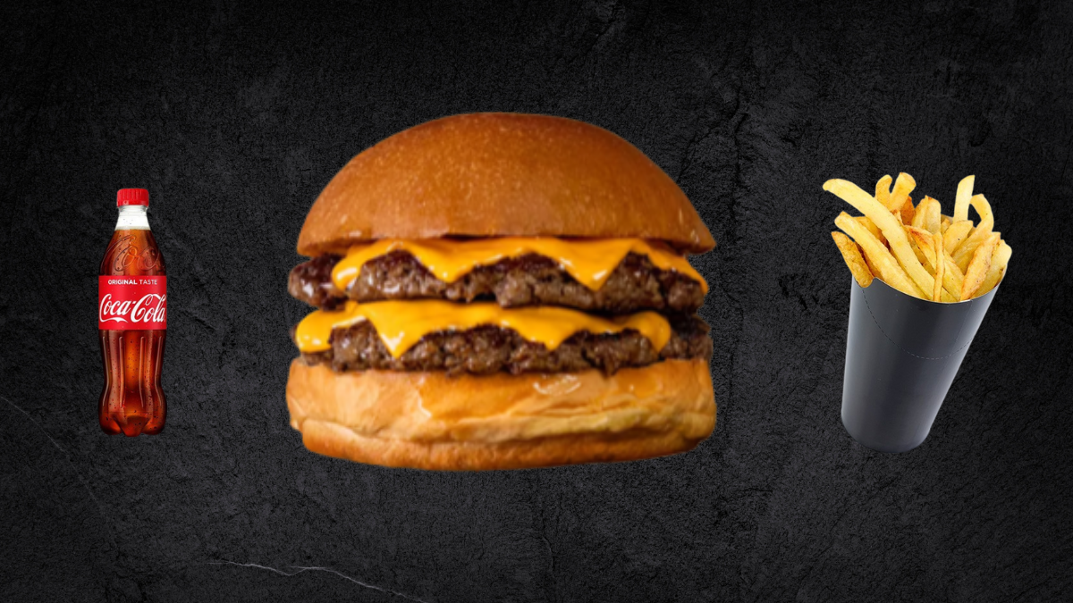 Menu Smash Burger Double