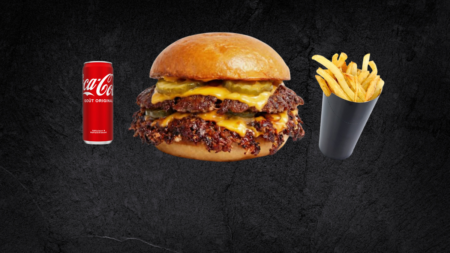 Menu Smash Burger Double