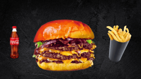 Menu Smash Burger Triple