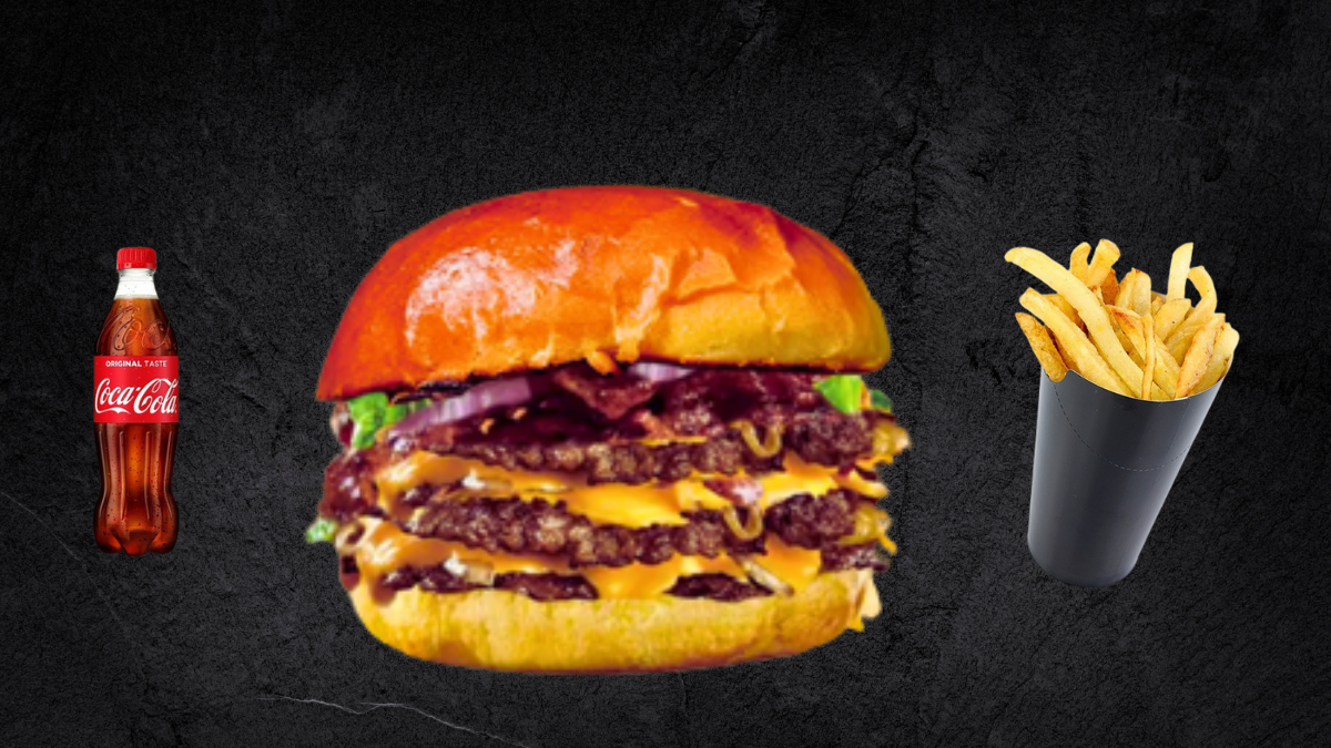 Menu Smash Burger Triple