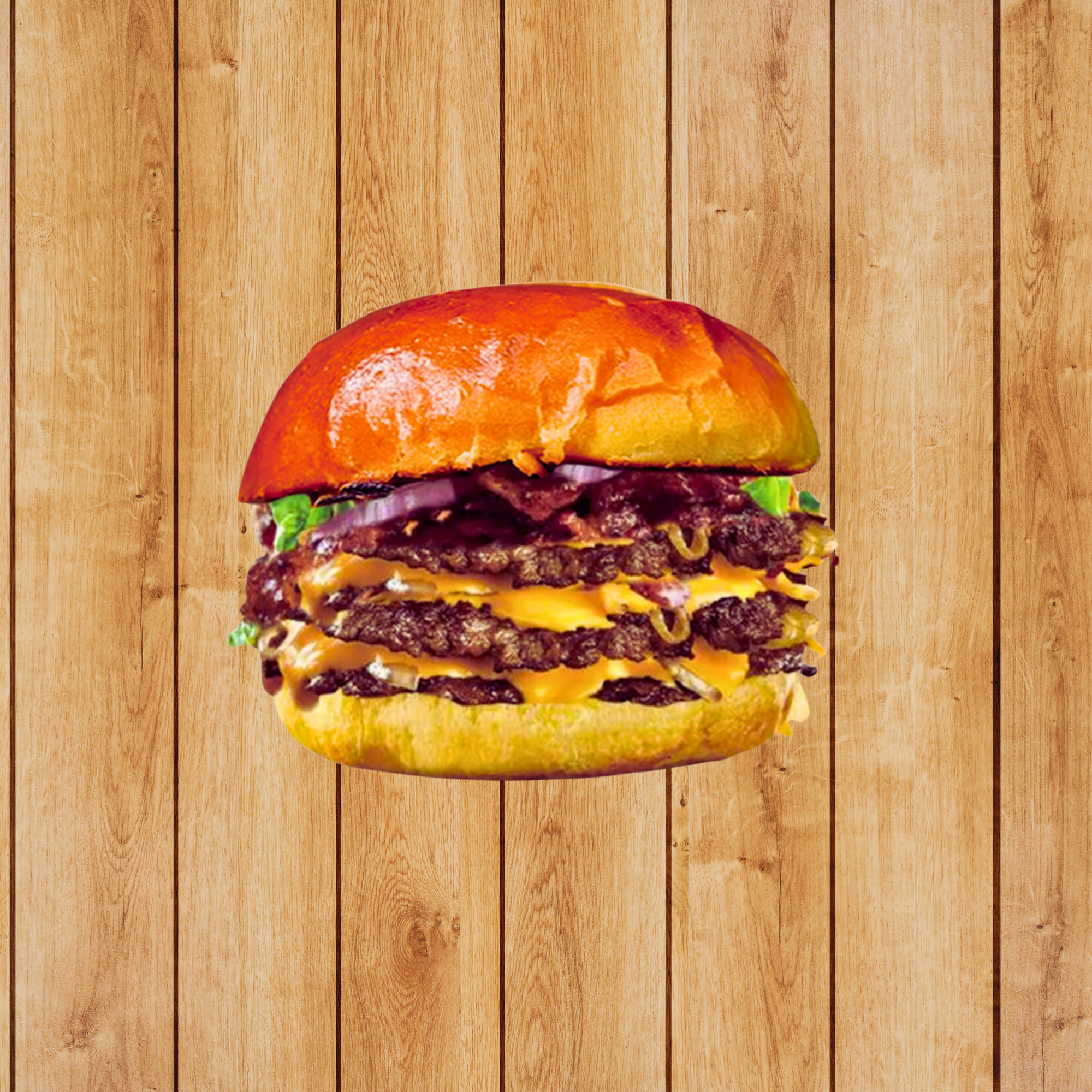 Menu Smash Burger Triple