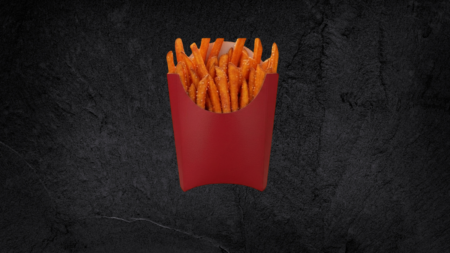 Barquette de frites de Patate douce