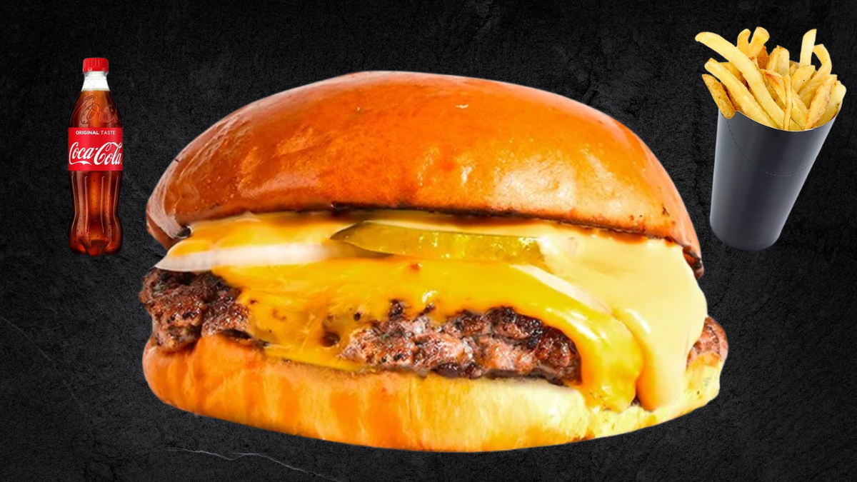 Menu Doublee cheese Burger